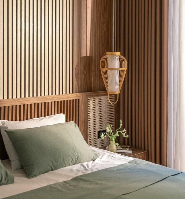 Phòng ngủ tại nhà chị Vân Anh