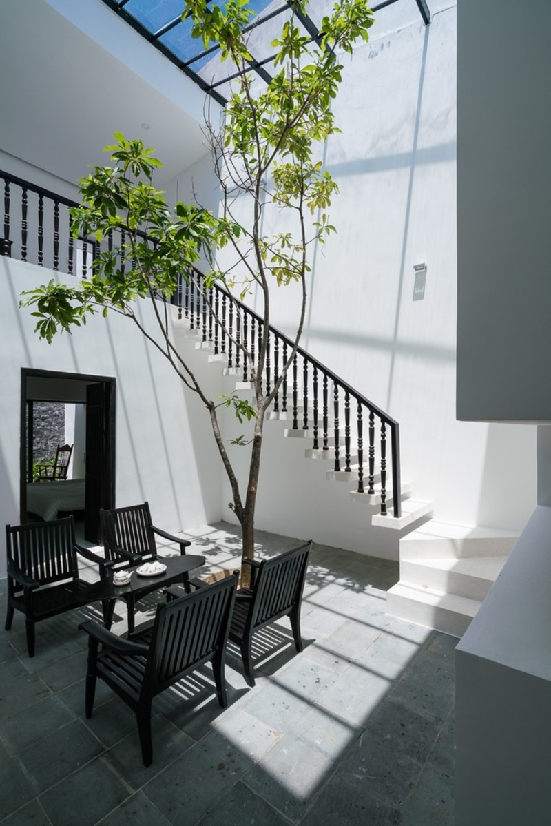 sân trong của căn nhà cấp 4