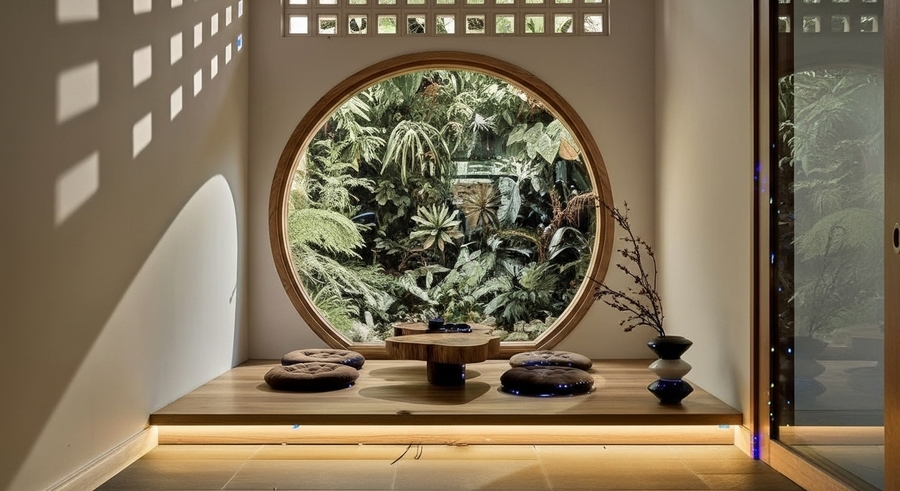 Không gian thư giãn trong ngôi nhà cấp 4