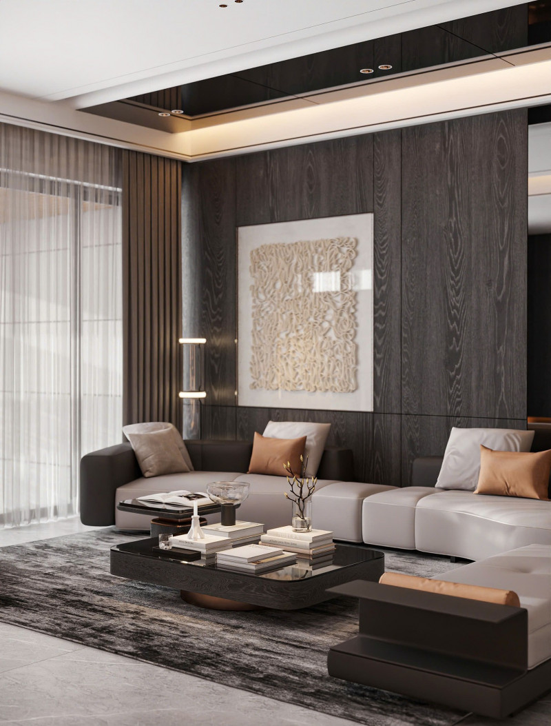 Phòng khách biệt thự villa Hải Phong