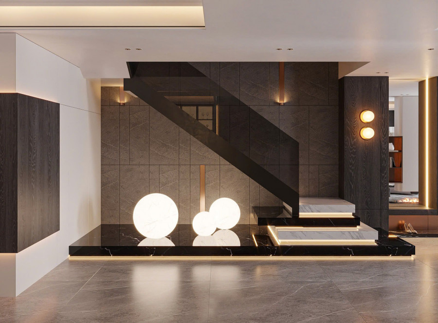 Khu bếp tại villa Hải Phong