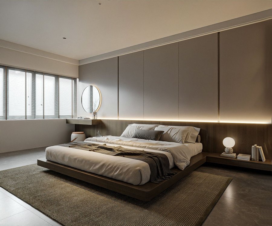 Phòng ngủ villa Hải Phong