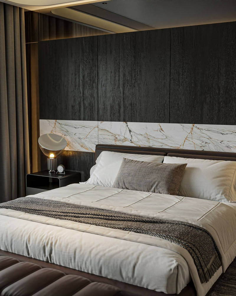 Phòng ngủ villa Hải Phong