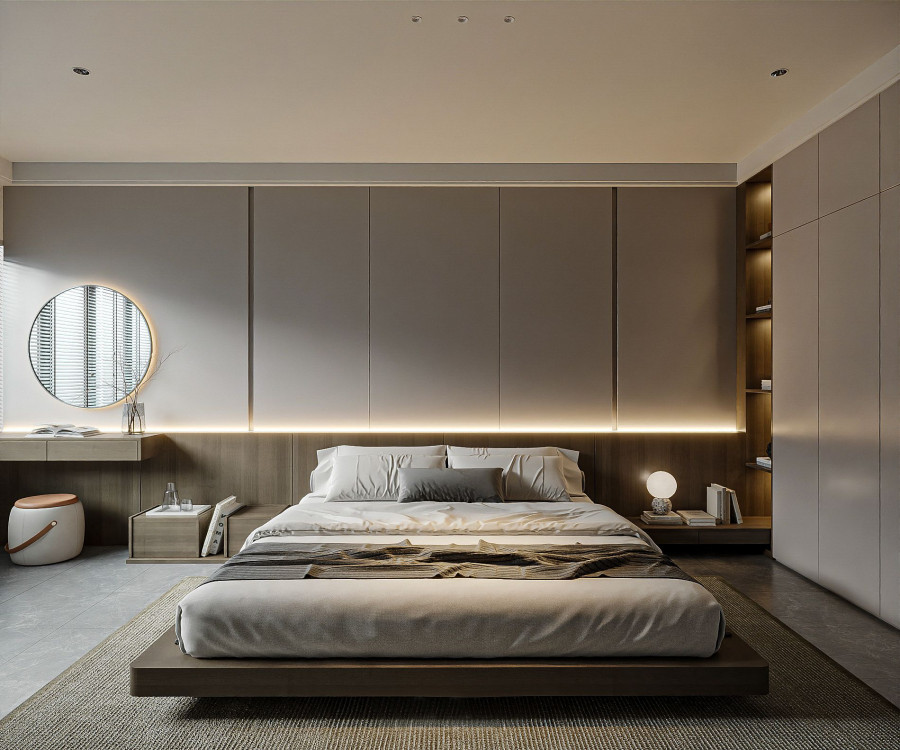 Phòng ngủ villa Hải Phong