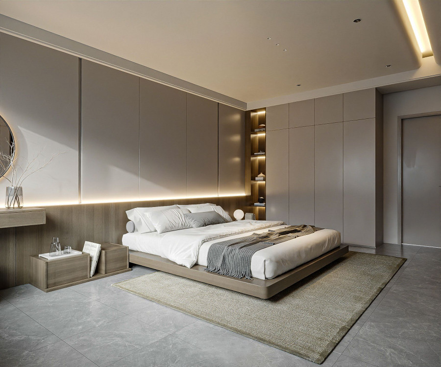 Phòng ngủ villa Hải Phong