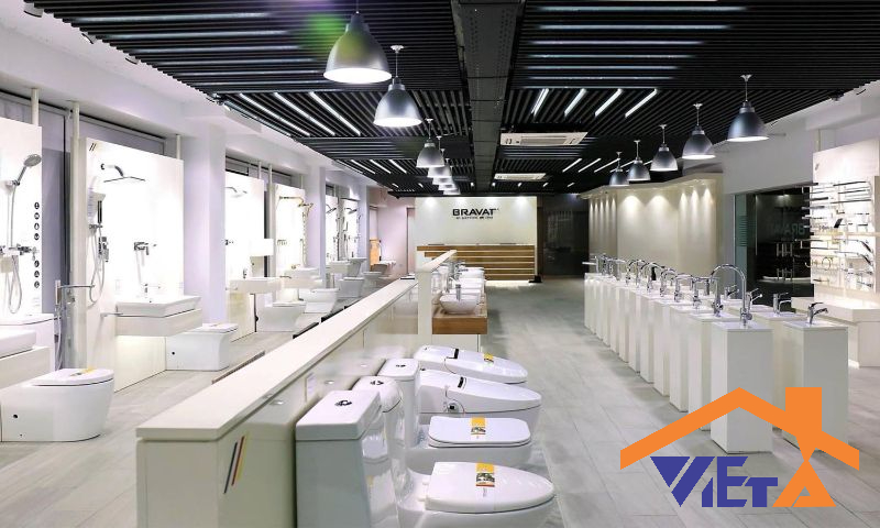 Ánh sáng và màu sắc trong showroom cần hài hòa
