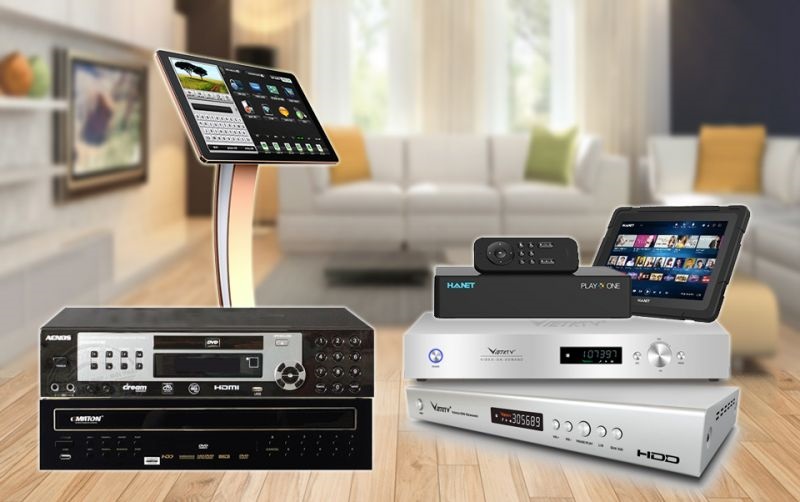 Đầu karaoke hỗ trợ đắc lực cho dàn âm thanh