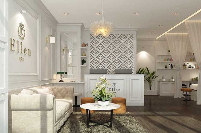 Lựa chọn nội thất thi công trong khu vực tiếp khách Spa Lựa chọn nội thất thi công trong khu vực tiếp khách Spa