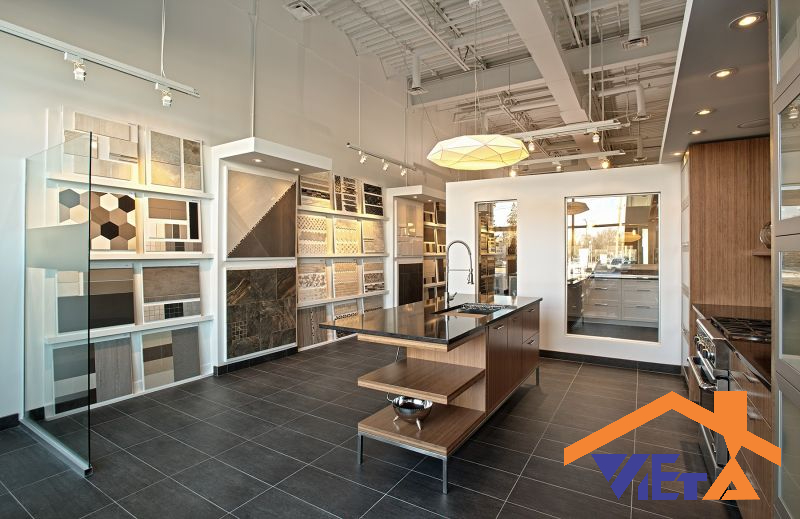 Mặt tiền showroom đẹp dễ thu hút khách hàng