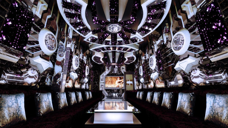 Nội thất phòng karaoke hiện đại