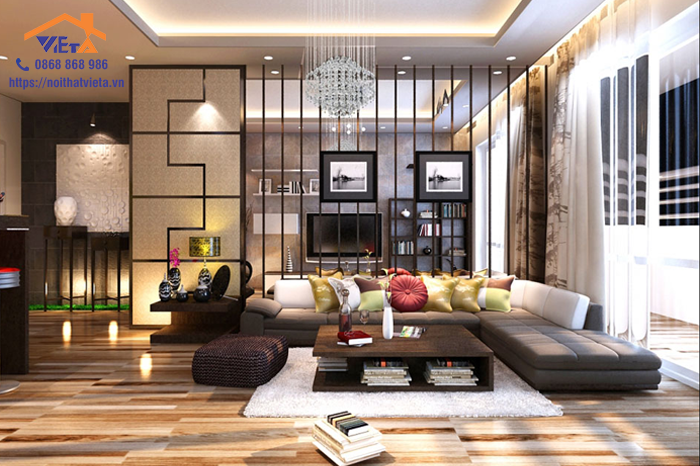 Thiết kế nội thất chung cư khiến căn nhà có tính thẩm mỹ cao